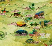 玉田景点地图(长沙景点地图)